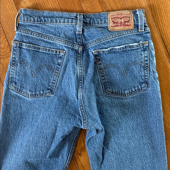 Levi’s 501 Jeans Size W27 L26 Button-fly - Picture 9 of 10